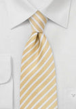Cravata normala albastra cu dungi alb si albastru-LightYellow-Cravate Online