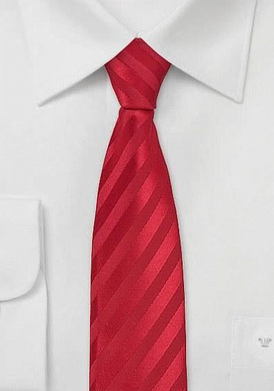Cravata pe roșu, îngust--Cravate Online