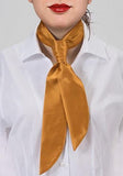 Cravată pentru femei ton monocrom