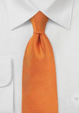 Cravata portocalie, 8.5 cm--Cravate Online