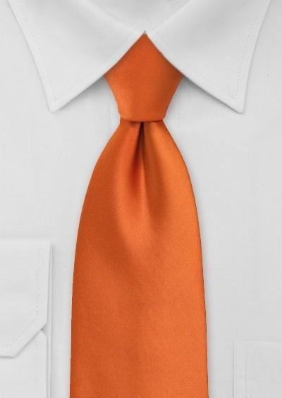 Cravata portocalie intense--Cravate Online