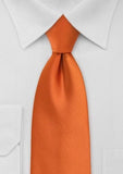 Cravata portocalie intense