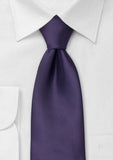 Cravata purpurie microfibra--Cravate Online