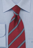 Cravata regimentala rosu cires traditional--Cravate Online