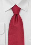 Cravata rosie cu linii fine--Cravate Online