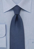 Cravata rosie texturata-Blue-Cravate Online