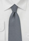 Cravata rosie texturata-Grey-Cravate Online