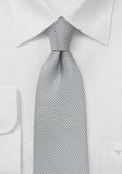 Cravata rosie texturata-Light Grey-Cravate Online