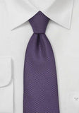 Cravata rosie texturata-Purple-Cravate Online