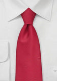 Cravata, rosie, texturata
