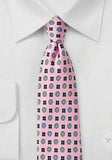 Cravata ROZ cu MODEL--Cravate Online