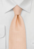 Cravata roz deschis fin texturata metalizata--Cravate Online