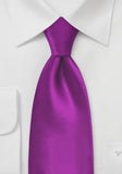Cravata simpla Magenta--Cravate Online