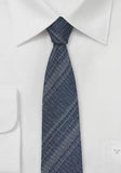 Cravata slim din lana + matase--Cravate Online