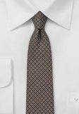 Cravata slim model geometric 148X7 cm