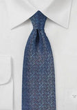 Cravata structura model sinuos cer albastru--Cravate Online