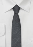 Cravata trend subtire dungata, 6 cm, Microfibra
