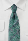 Cravata trend verde 148X7.5 cm--Cravate Online