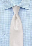 Cravata uni crem--Cravate Online
