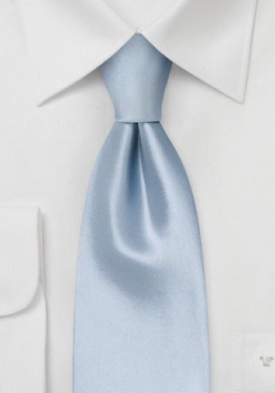 Cravata uni matase Gri Albastru--Cravate Online
