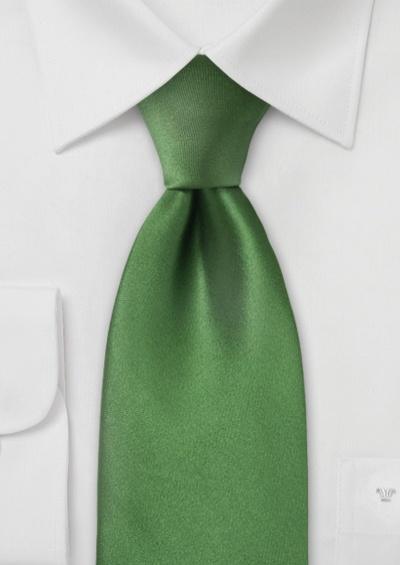 Cravata uni neteda culoarea muschi verde--Cravate Online