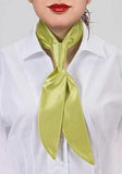 Cravata verde deschis opal--Cravate Online