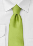 Cravata verde deschis viu