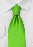Cravata verde lime flesh--Cravate Online