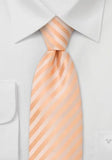 Cravate absolvire piersica dungi Jacquard--Cravate Online