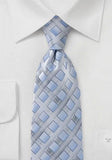 Cravate albastru deschis--Cravate Online