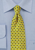 Cravate albastru ghetar motiv floral