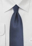 Cravate albastru inchis neutru