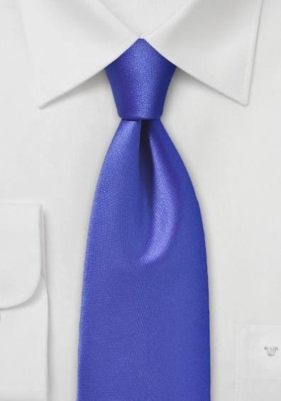 Cravate albastru ultramarin microfibra Polifibra--Cravate Online