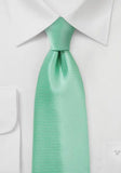 Cravate aqua verde