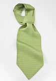 Cravate ascot Verde Fistic CSE510P--Cravate Online