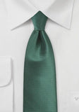 Cravate brad verde monocrom--Cravate Online
