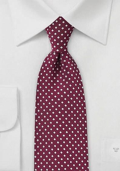 Cravate burgundy cu romb, late 8.5 cm--Cravate Online