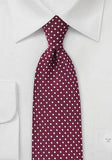 Cravate burgundy cu romb, late 8.5 cm