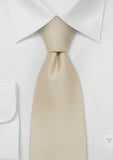 Cravate de nunta cu dungi crem--Cravate Online