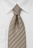 Cravate de nunta maro gold--Cravate Online