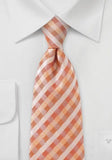 Cravate decor orange,cupru-portocaliu