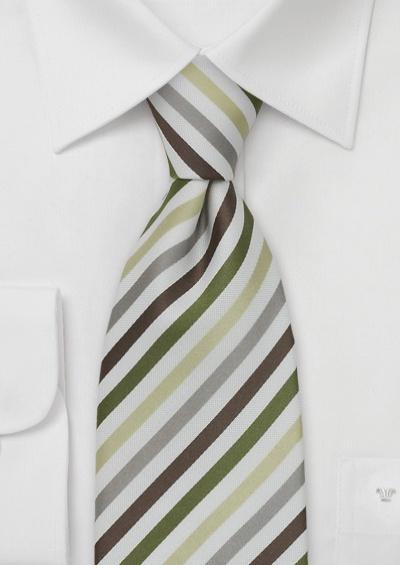 Cravate dungi italian maro-verde--Cravate Online