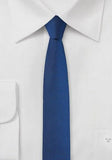 Cravate extra slim albastru regal 4cm