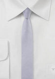 Cravate extra slim lila, 4 cm--Cravate Online