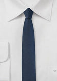 Cravate extra slim navy, 4cm