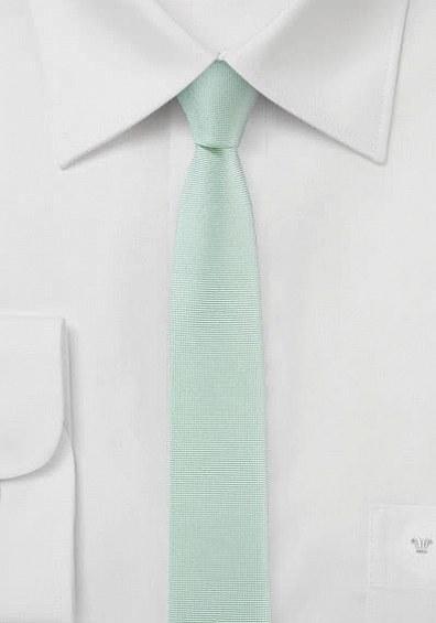 Cravate extra slim turcoaz deschis, 4 cm--Cravate Online