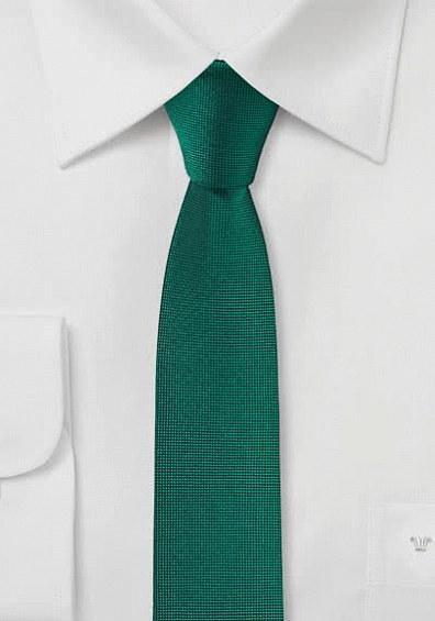 Cravate extra slim, Verde, 4 cm--Cravate Online