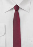 Cravate extra slim visinie,bordo, 4cm--Cravate Online