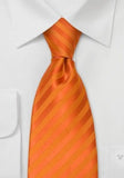 Cravate festivitati de absolvire Orange Jacquard--Cravate Online