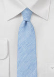 Cravate inguste Slim albastra--Cravate Online
